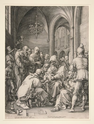 La Circoncisione da Hendrick Goltzius
