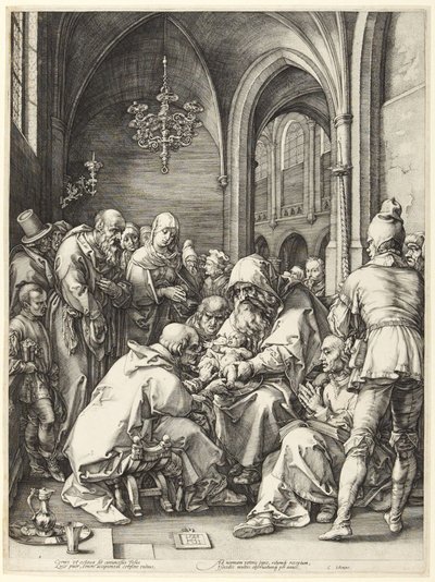 La circoncisione da Hendrick Goltzius