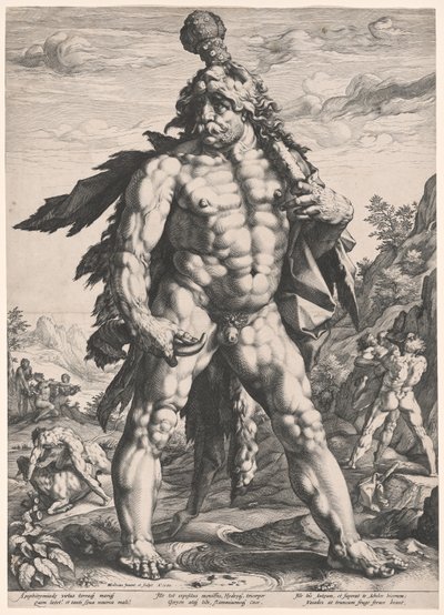 Il Grande Ercole (Knollenman) da Hendrick Goltzius