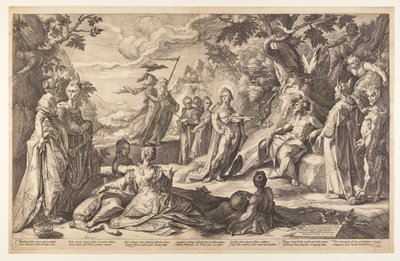 Il giudizio di Mida da Hendrick Goltzius