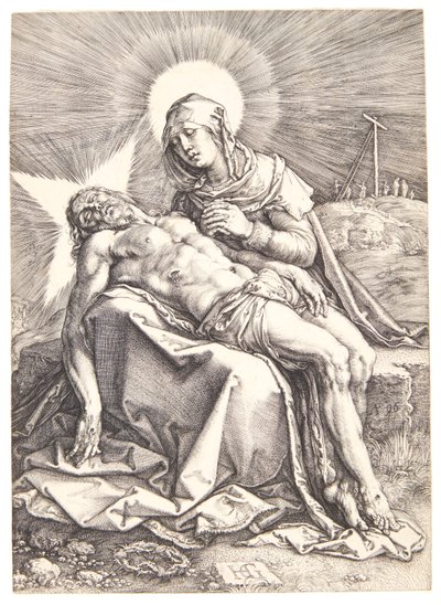 Il lamento della Vergine da Hendrick Goltzius