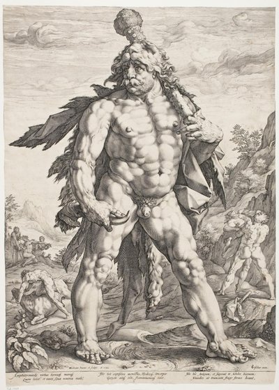 Il grande Ercole da Hendrick Goltzius