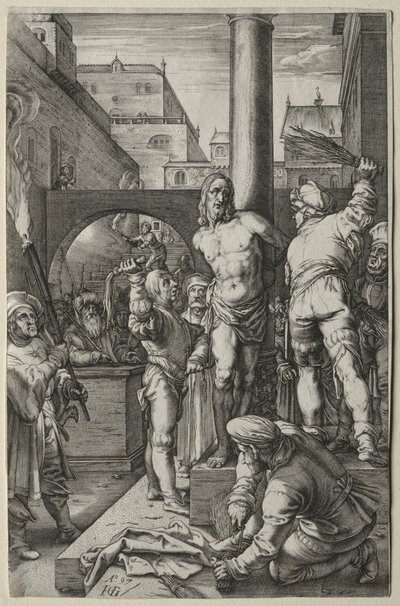 La Passione: La Flagellazione da Hendrick Goltzius