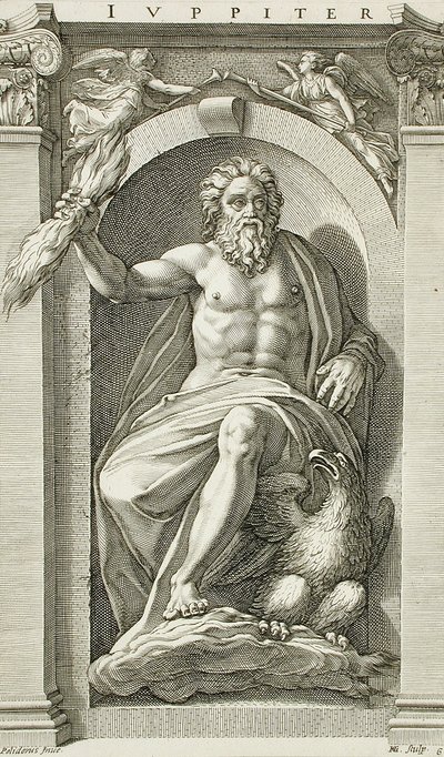 La serie degli dèi antichi da Hendrick Goltzius