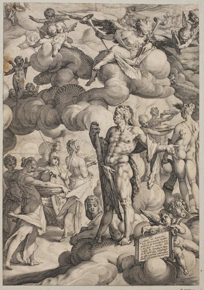 Il matrimonio di Cupido e Psiche da Hendrick Goltzius