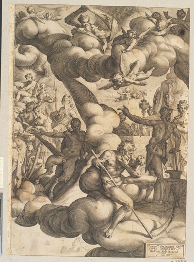 Il matrimonio di Cupido e Psiche da Hendrick Goltzius