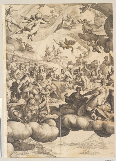 Il matrimonio di Cupido e Psiche da Hendrick Goltzius