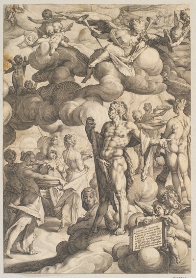 Il matrimonio di Cupido e Psiche da Hendrick Goltzius