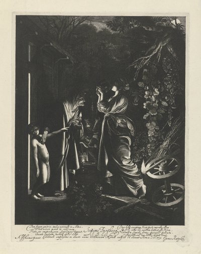 Derisione di Cerere da Hendrick Goudt