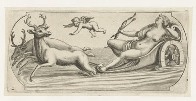 Diana con arco e frecce da Hendrick de Keyser (I)