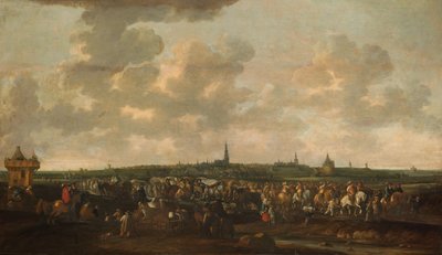 Partenza delle truppe di occupazione spagnole da Breda, 10 ottobre 1637 da Hendrick de Meijer