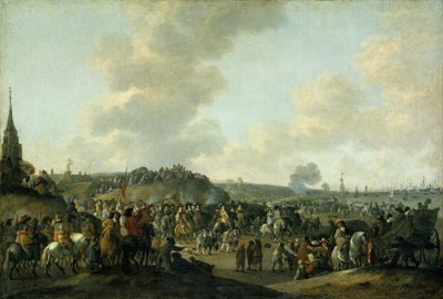 La partenza di Carlo II d