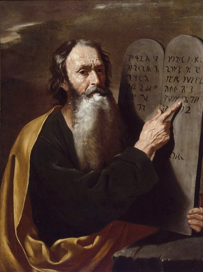 Mosè da Hendrick van (attr.to) Somer