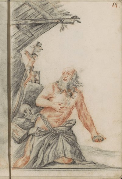 San Girolamo penitente da Hendrick van Beaumont