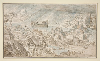 Il diluvio da Hendrick van Cleve III
