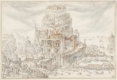 Torre di Babele da Hendrick van Cleve III