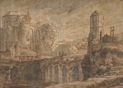 La porta di Bruges a Sluis, 1661 da Hendrick van Minderhout