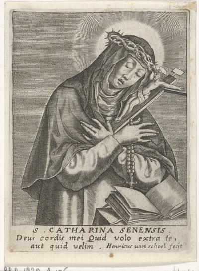 Santa Caterina da Siena da Hendrick van Schoel