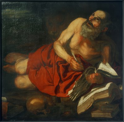 San Girolamo che scrive da Hendrick van Somer