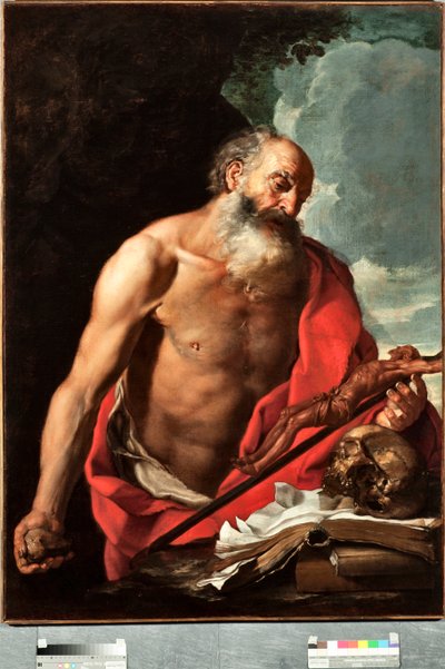 Rappresentazione di San Girolamo da Hendrick van Somer
