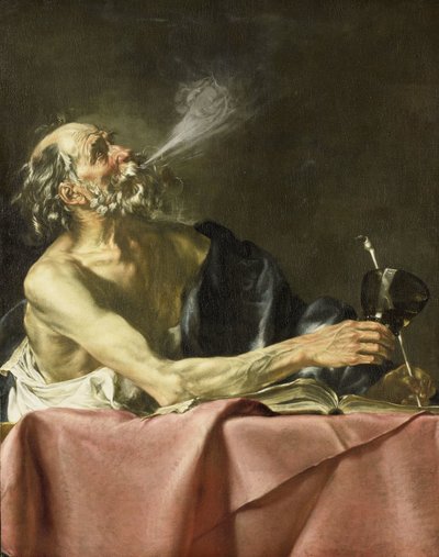 Il fumatore allegoria della transitorietà da Hendrick van Someren