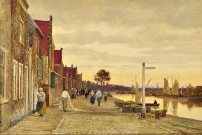 Paesaggio olandese da Hendrick van de Sande Bakhuyzen