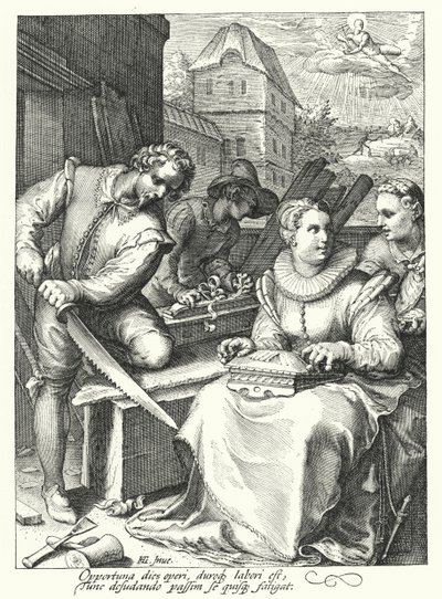 Mezzogiorno da Hendrik (after) Goltzius