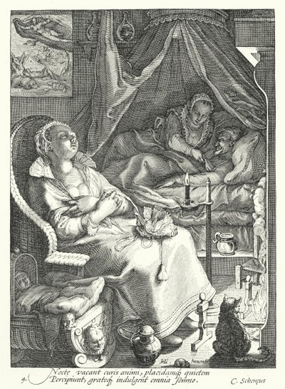 Notte da Hendrik (after) Goltzius