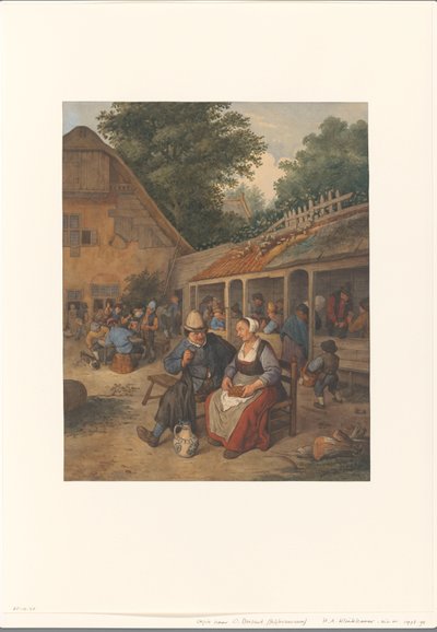 Osteria contadina da Hendrik Abraham Klinkhamer