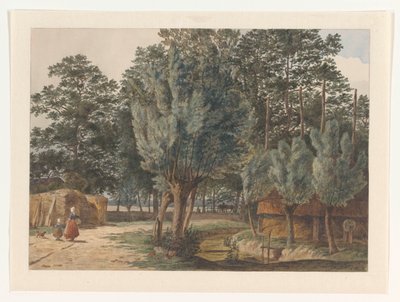 Nella tenuta di Houdringe presso De Bilt da Hendrik Abraham Klinkhamer