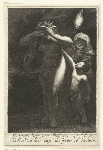 Cerere e Stellio da Hendrik Bary