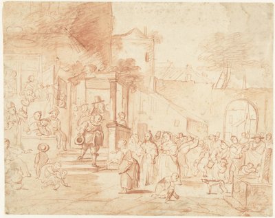 Il matrimonio del villaggio da Hendrik Carré (II)