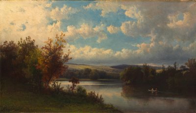 Paesaggio vicino a Granby, Connecticut, c.1870 da Hendrik Dirk Kruseman van Elten