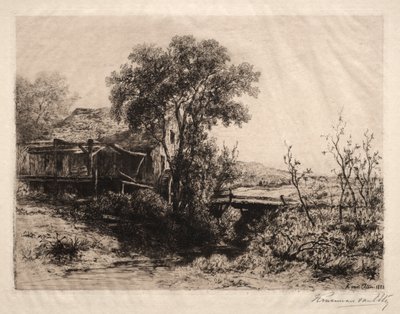 Il mulino abbandonato, 1883 da Hendrik Dirk Kruseman van Elten