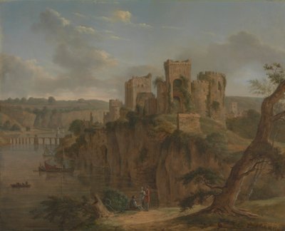 Castello di Chepstow da Hendrik Frans de Cort