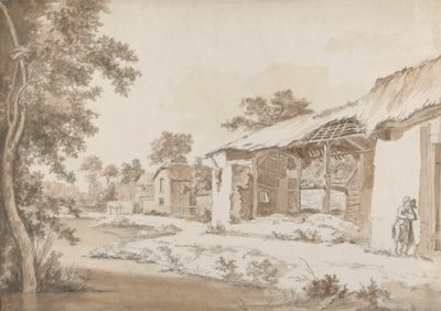 Fattoria in Rovina vicino a Coombe a Gittisham nel Devonshire, Tre Miglia da Honiton, Devon da Hendrik Frans de Cort