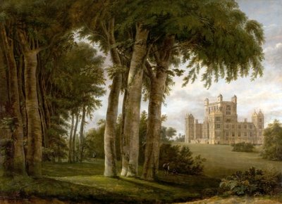 Wollaton Hall, Nottingham, 1795 da Hendrik Frans de Cort