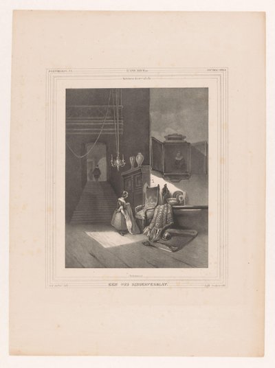 Donna in un interno da Hendrik Frederik Sartor