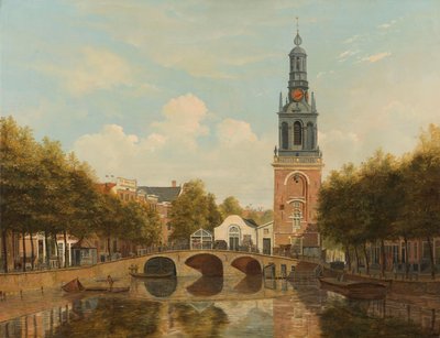 Il Torensluis e la Jan Roodenpoortstoren ad Amsterdam da Hendrik Gerrit ten Cate