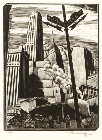 Scena della città da Hendrik Glintenkamp