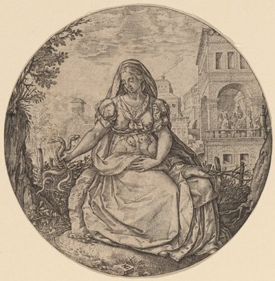 Allegoria della Prudenza da Hendrik Goltzius