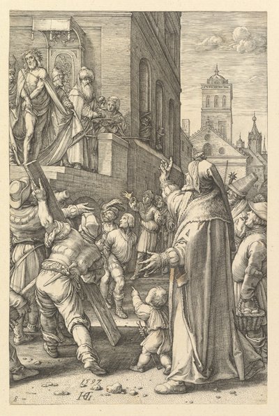 Ecce Homo, dalla Passione di Cristo da Hendrik Goltzius