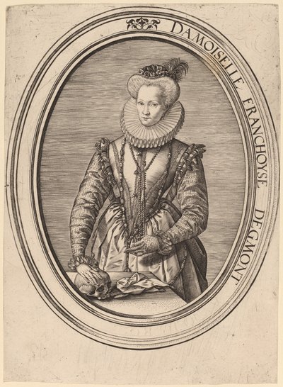 Françoise van Egmond da Hendrik Goltzius
