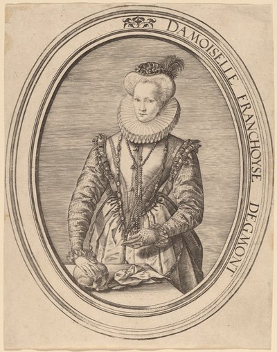Françoise van Egmond da Hendrik Goltzius