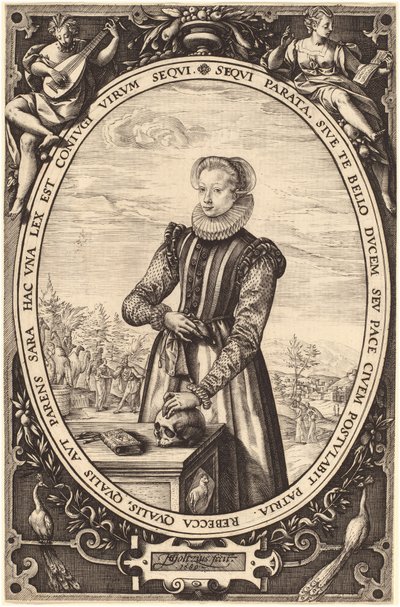 Josina Hamels da Hendrik Goltzius