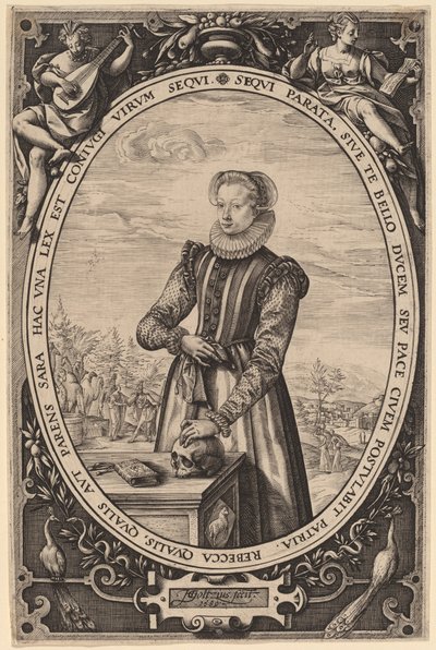 Josina Hamels da Hendrik Goltzius