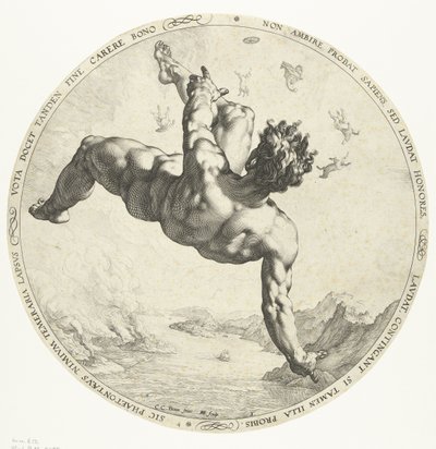 Faetonte, 1588 da Hendrik Goltzius