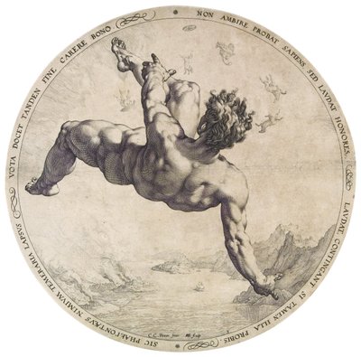 Fetonte della serie dei Quattro Disgraziati da Hendrik Goltzius