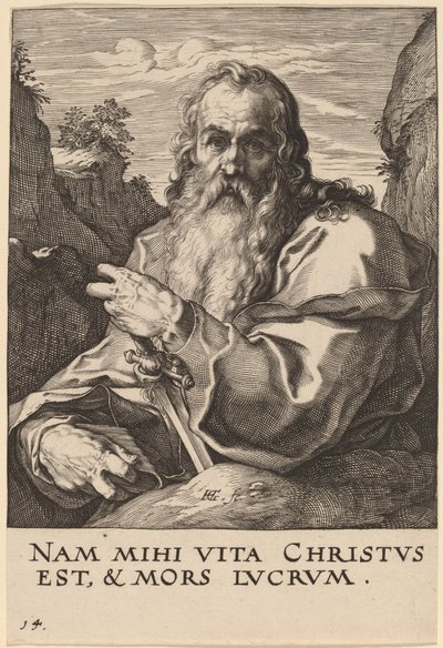 San Paolo da Hendrik Goltzius
