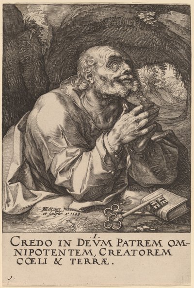 San Pietro da Hendrik Goltzius